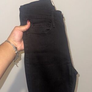 Frame Denim Women's Black Skinny Jeans